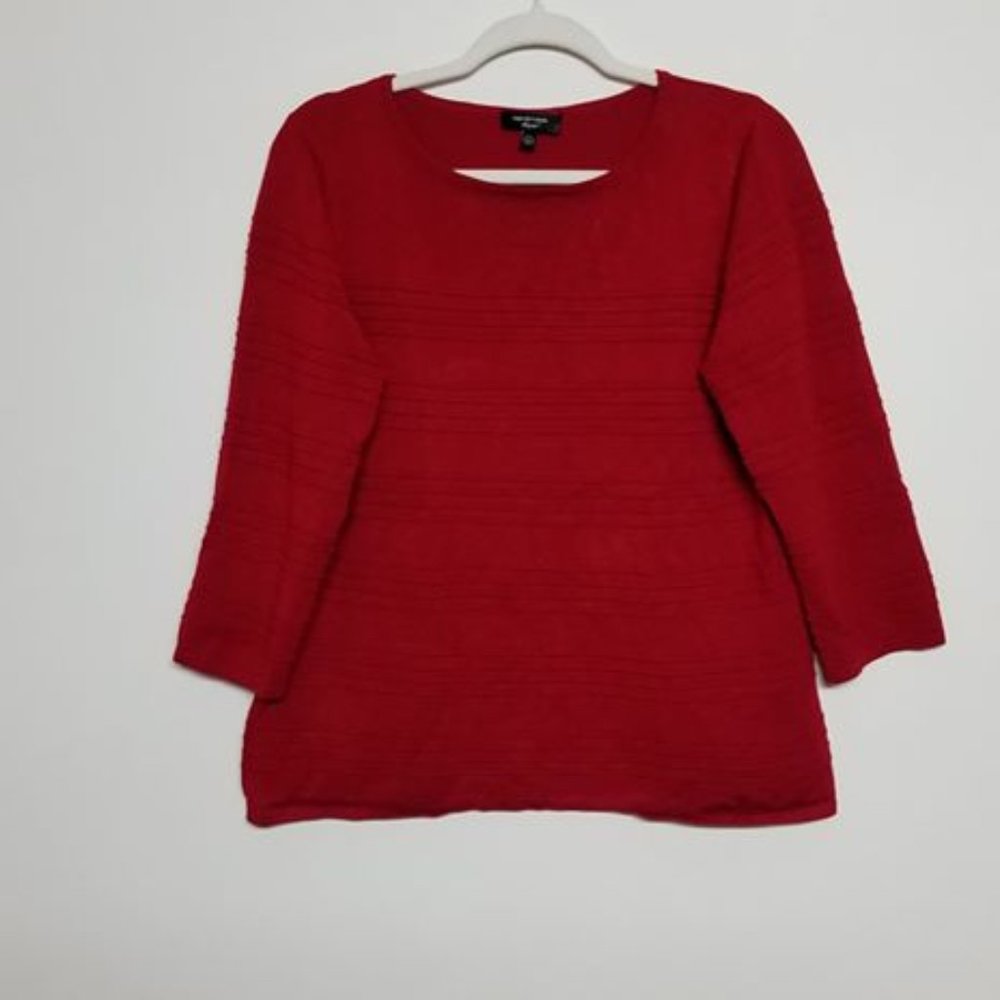 Spense Knits Women's XXL Fashionable Sweater‎ Red